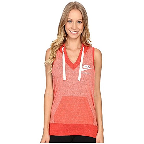 ナイキ アウター パーカ＆スウェット Gym Vintage Color Block Vest Light Crim [並行輸入品]