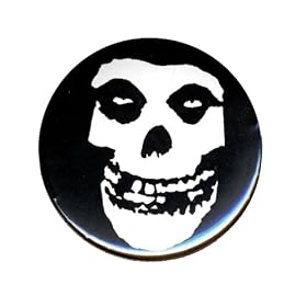 Misfits - Skull Button