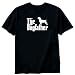 T-Shirt Black  The Dogfather Cane Corso  Dog