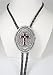 Diamondcut Red Enamel Cross  Religious Bolo Tie