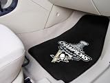 Fanmats Pittsburgh Penguins 2009 Stanley Cup Champions Car Floor Mat 2-Pack - Pittsburgh Penguins 2 Pack