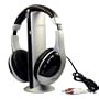 AGPtek 5 in 1 Wireless Headphone ( Silver ) for Audio Device Full-channel Ipod TV Sound PC Game Player DVD Player VCD Player MP3 player CD player with 2.5mm to 3.5mm Headphone Audio Converter