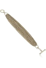 Kenneth Cole New York "Urban Nero" Multi-Chain Toggle Bracelet