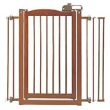 Richell Wood One-Touch Pet Gate, Autumn Matte Finish (Misc.)