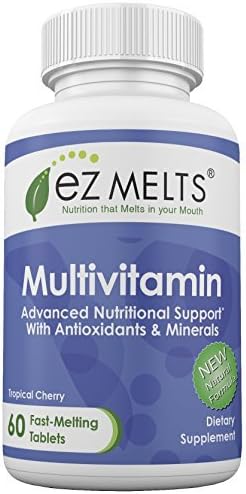 EZ Melts Multivitamin, Fast Melting Tablets by EZ Melts
