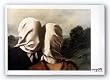 Les Amants by Rene Magritte 27.5"x39.5" Art Print Poster