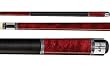 Players Classically Styled Crimson Maple Pool Cue (C-960)