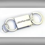 Mercedes Benz AMG Silver Valet Key Chain