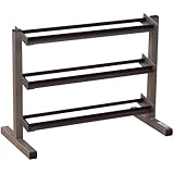 Body Solid GDR363 3-Tier Horizontal Dumbbell Rack