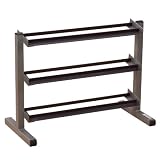 Body Solid GDR363 3-Tier Horizontal Dumbbell Rack