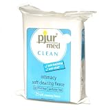 Pjur Womens Intimacy Soft Cleaning Fleece, 25 Pack