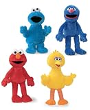 Sesame Street Dolls! Big Bird, Grover, Cookie Monster and Elmo