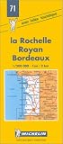 Michelin la Rochelle/Royan/Bordeaux, France Map No. 71 (Michelin Maps & Atlases)