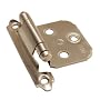 Amerock Decorative Self Closing Overlay Cabinet Door Hinge Satin Chrome