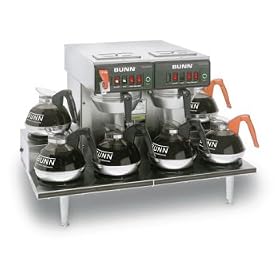 Click here to buy Bunn CWTF 0 6 Twin Automatic Coffee Brewer .
