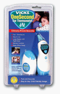 HealthPersonalCare: Vicks 1 Second Ear Thermometer V971