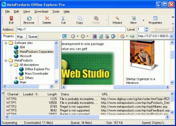 Software: Offline Explorer Pro