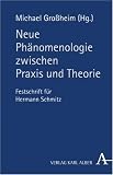 Produkt-Bild: Neue Ph&auml;nomenologie zwischen Praxis und Theorie: Festschrift f&uuml;r Hermann Schmitz