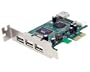StarTech.com 4 Port PCI Express Low Profile High Speed USB Card (PEXUSB4DP)