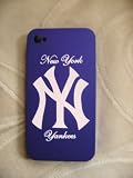 NY iPhone 4 Plastic Hard Back Case Cover VIOLET