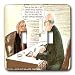 Londons Times Funny Dogs Cartoons - Upwardly Mobile Dogue De Bordeaux - Light Switch Covers - double toggle switch