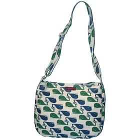 Bungalow360 Lucille Whale Vegan Messenger Bag by Bungalow