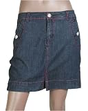 Girbaud - Girbaud Taped Logo Denim Skirt