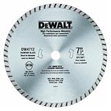 DEWALT DW4712B 7-Inch High Performance Diamond Masonry Blade - Bulk