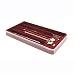 Jewelry : Necklace Organizer Tray in Burgundy by Neatnix