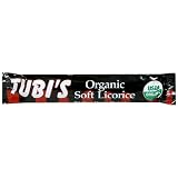 Tubis Organic Soft Licorice, 1-Ounce Bars (Pack of 36)