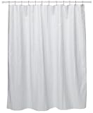 Croscill Fabric Shower Curtain Liner, White