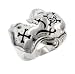 Jewelry : Sterling Silver Pirates Treasure Map with Sword, Skull, and Crossbones Ring (Size 4,5,6,7,8,9,10,11,12,13,14,15)