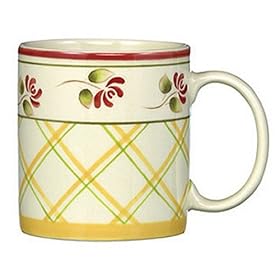 Royal Doulton Chanticlair Criss-Cross with Floral 12-Ounce Mug