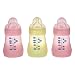 Baby : Sassy Baby's Mam 5 oz. Girl 3 pack Bottle