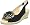 Oomphies Women's OM0005 Pompom Espadrille,Black,8 M US