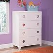 LittleMissMatchedTM SKETCHoRAMA 4-Drawer Chest By Powell Furniture
