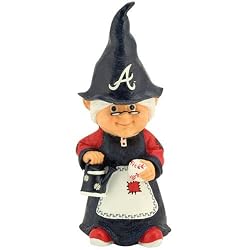 Atlanta Braves MLB Female Garden Gnome