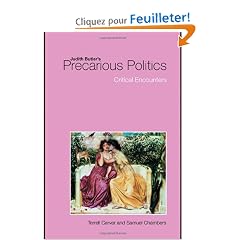 Judith Butler's Precarious Politics: Critical Encounters