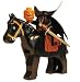 The Headless Horseman - LEGO Halloween Minifigure with Pumpkin Head (Jack-O-Lantern), Horse and Swor