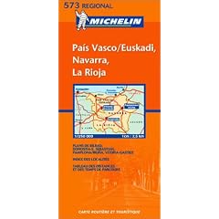 Carte REGIONAL Pais Vasco, Euskadi, Navarra, La Rioja