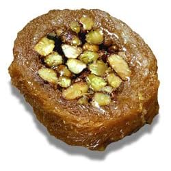 Burma (Baklava) w Whole Pistachios, 22 Pieces by Shatila