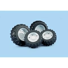 Bruder 02014 - TOP-Profi Traktor Zwillingsbereifung mit wei�en Felgen