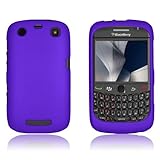 BlackBerry Curve 9350/9360/9370 - Purple Rubberized Hard Plastic Skin Case  ....