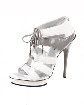 Rory Caged Lace Sandal