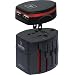 Skross World Travel Adapter 2 With Dual USB Charger. Swiss Designed For Safety And Quality. Charge iPads, iPhones, iPods, Blackberrys And Other USB Devices In Over 150 Countries.