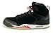 AIR JORDAN 60+ (PLUS) MENS 364806-061 (10.5, BLACK/VARSITY RED-WHITE)