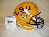 Stevan Ridley Signed LSU Tigers Full Size Replica Helmet - Autographed College Helmets