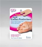 `Felt Callus Protectors (Pk/8) Relieve Pressure Areas * One Size Fits All * 8/Pkg * Relieves pressur