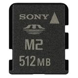 Sony 512MB Memory Stick Micro (M2) Card (MS-A512 Bulk Package)