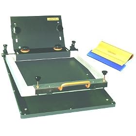 APS SPR10: APS Gold-Print Manual Stencil/Screen Printer, 20" x 17" Frame, 12" x 15" Print Area